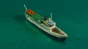 Passenger vessel "Riskafjord" Riska (1 p.) N 1991 No. 33 from Risawoleska